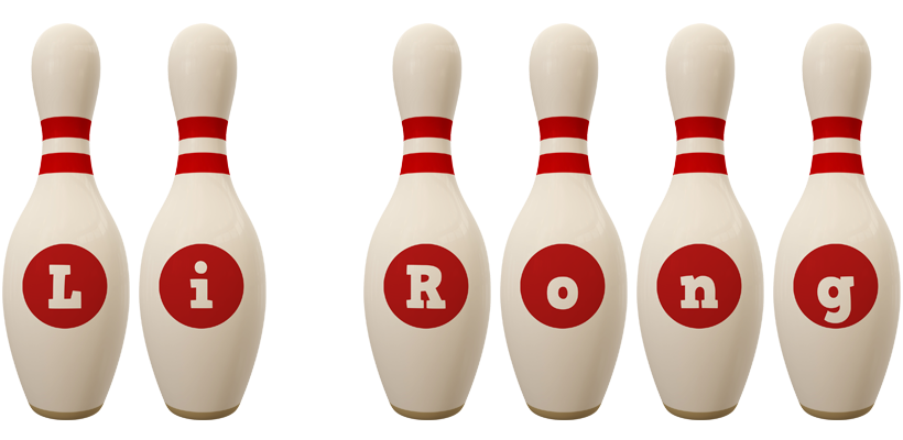 Li Rong bowling-pin logo